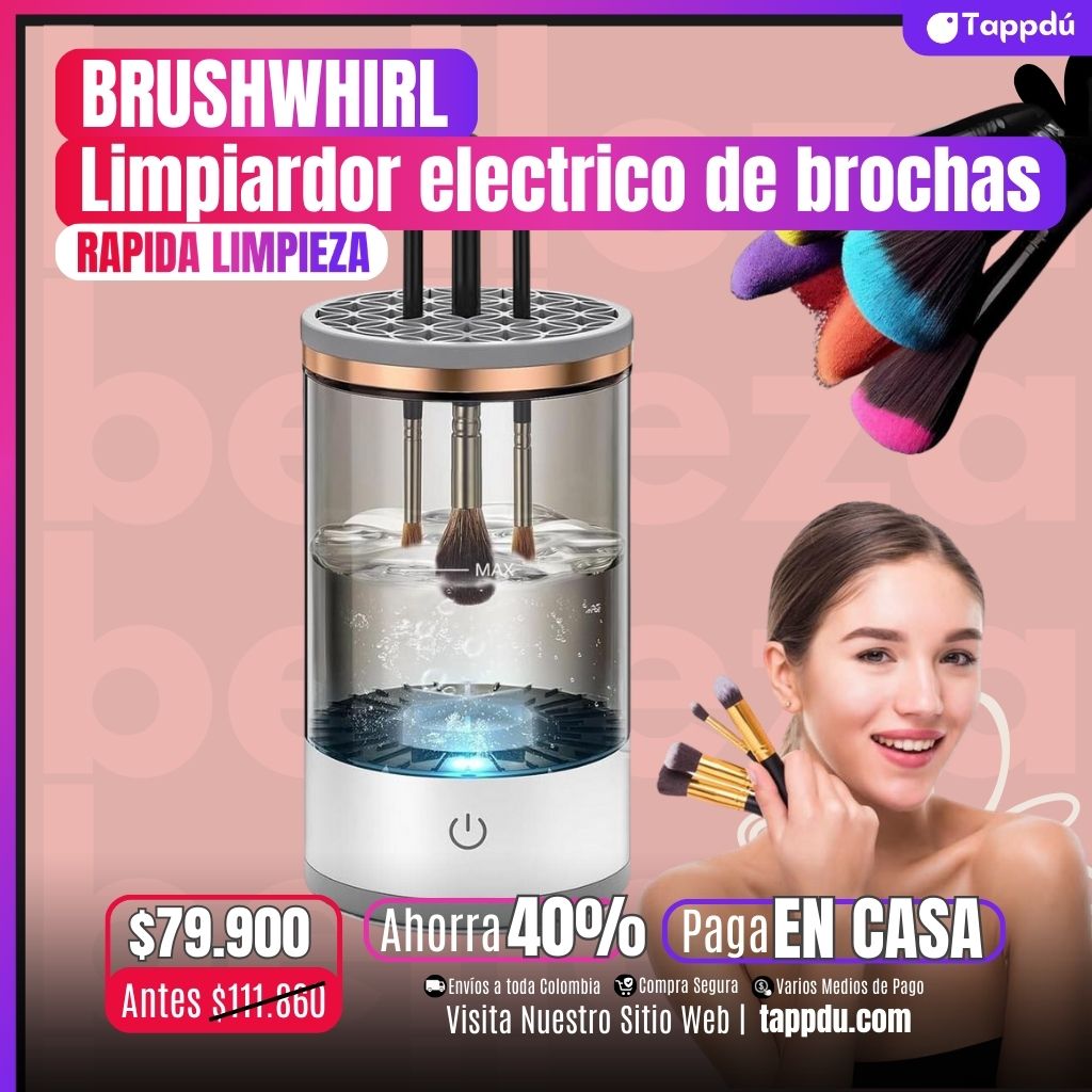 Limpiardor electrico de brochas