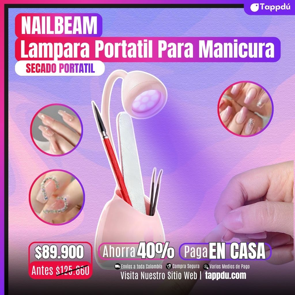 Lampara Portatil Para Manicura