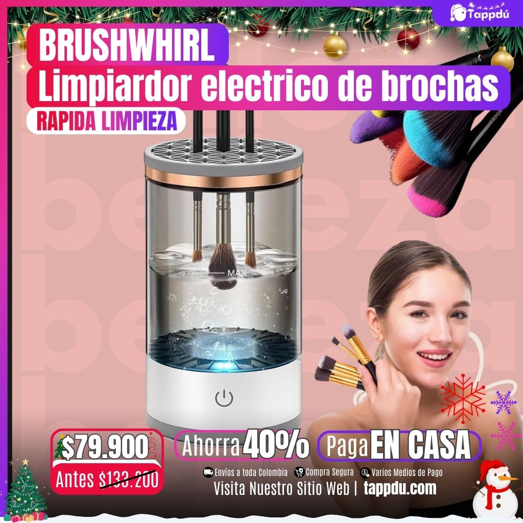 Limpiardor electrico de brochas