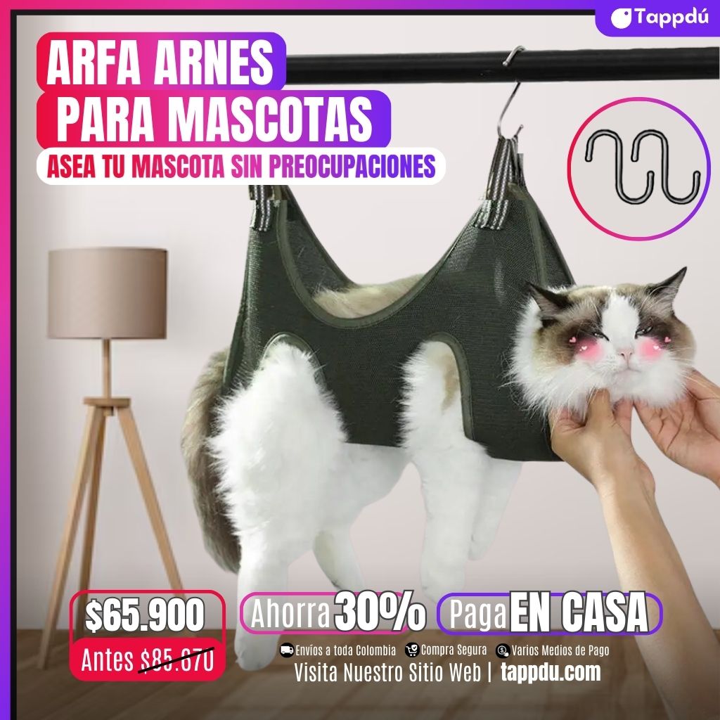 Arnés De Aseo Para Mascotas